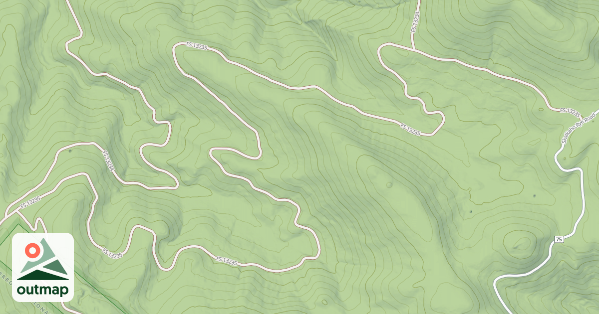 Map of (FDR) DEER MEADOWS