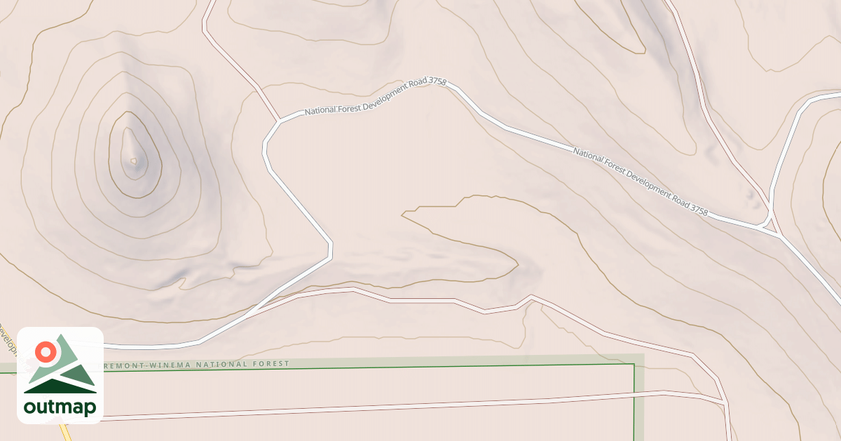 Map of COX FLAT
