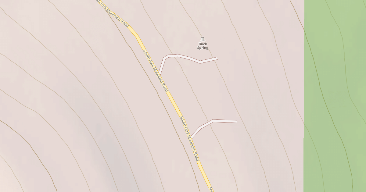 Map preview of DOE ROCK DISPERSED