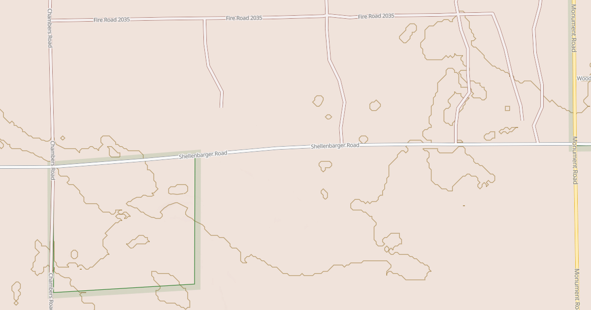 Map preview of SHELLENBARGER