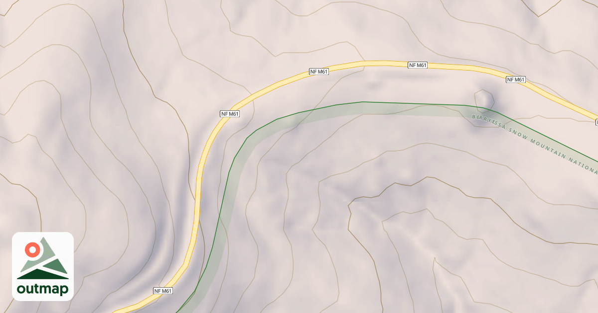 Map of LOW GAP-BALD MTN.