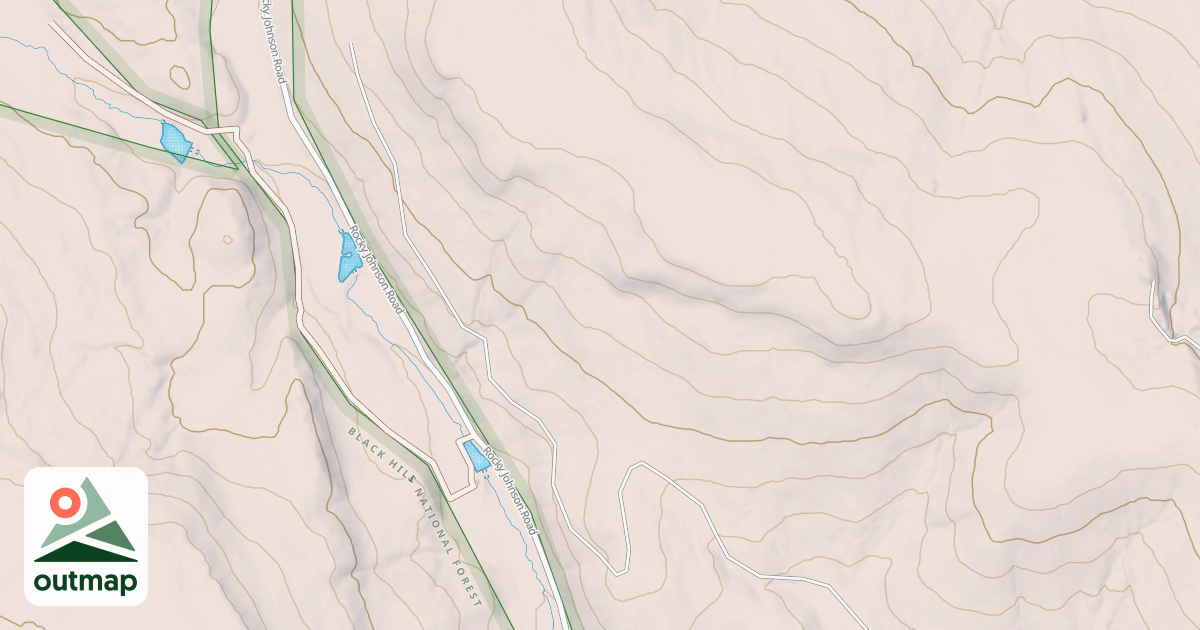 Map of CUSTER CROSSING BR 1Q