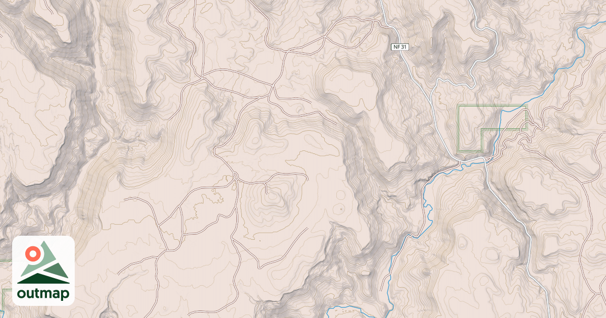Map of BURNT MTN ROAD MRS