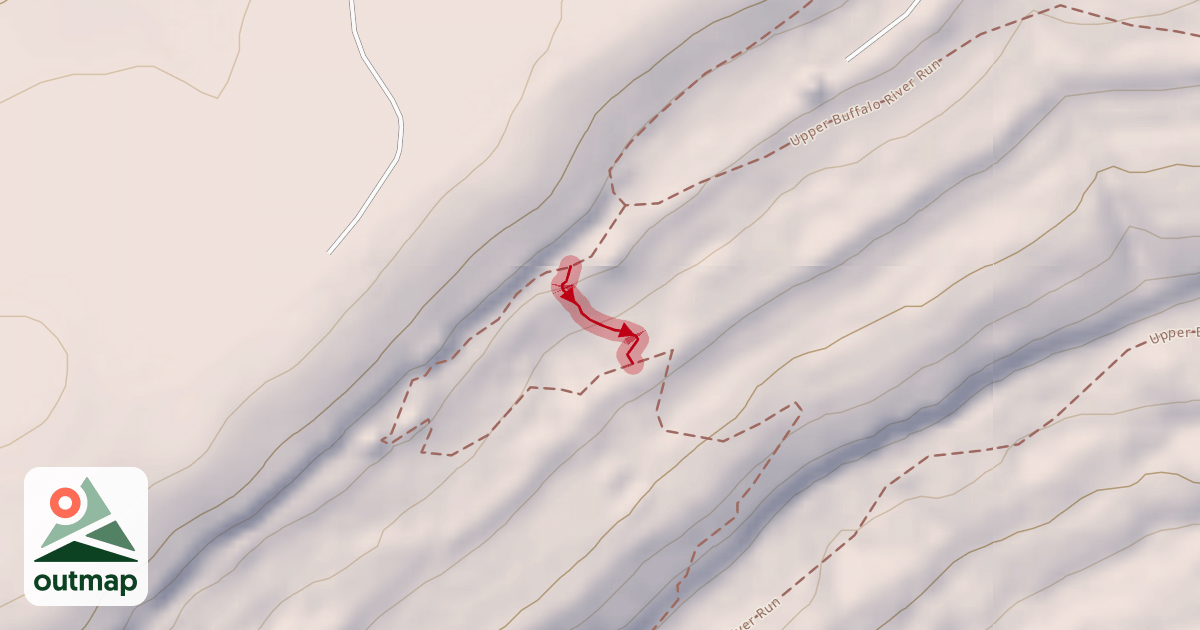 Map of White Lightning Alt Line