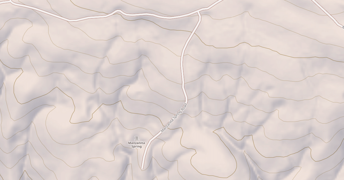 Map preview of MANZANITA SPRING