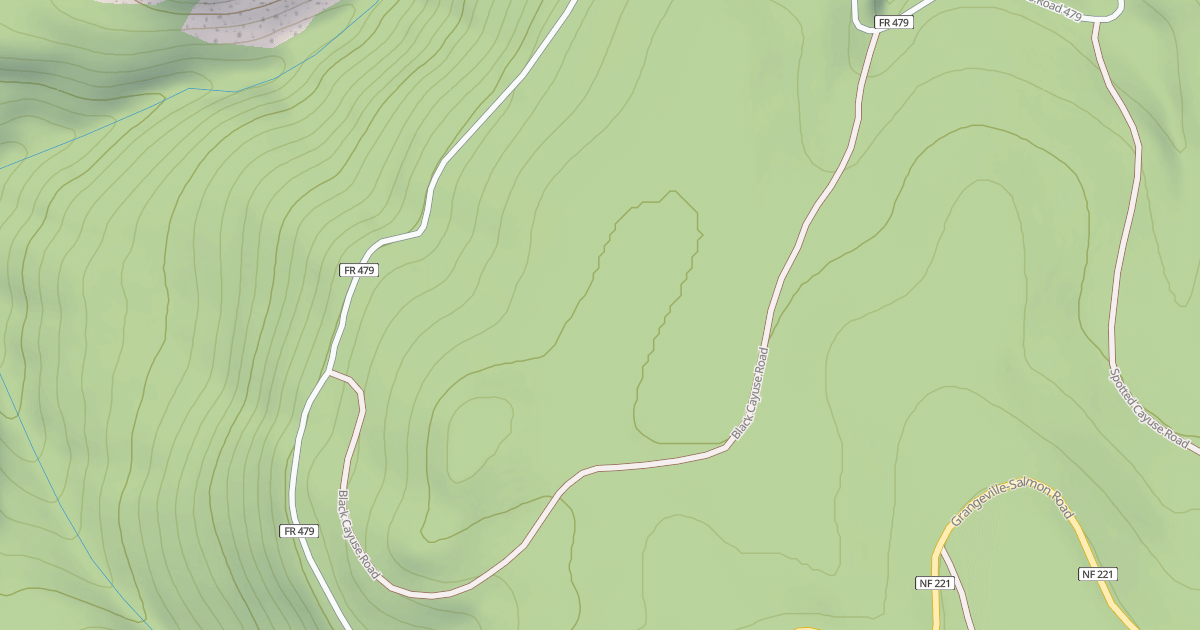 Map preview of BLACK CAYUSE