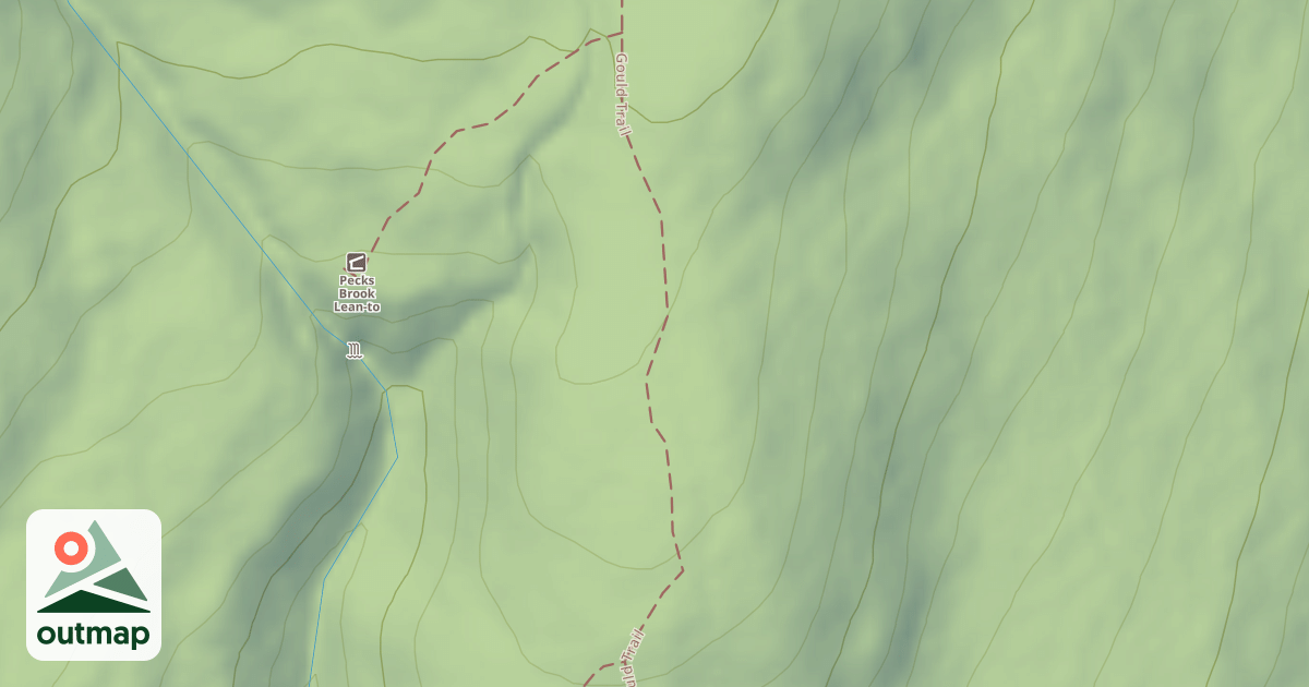 Map of Gould Trail