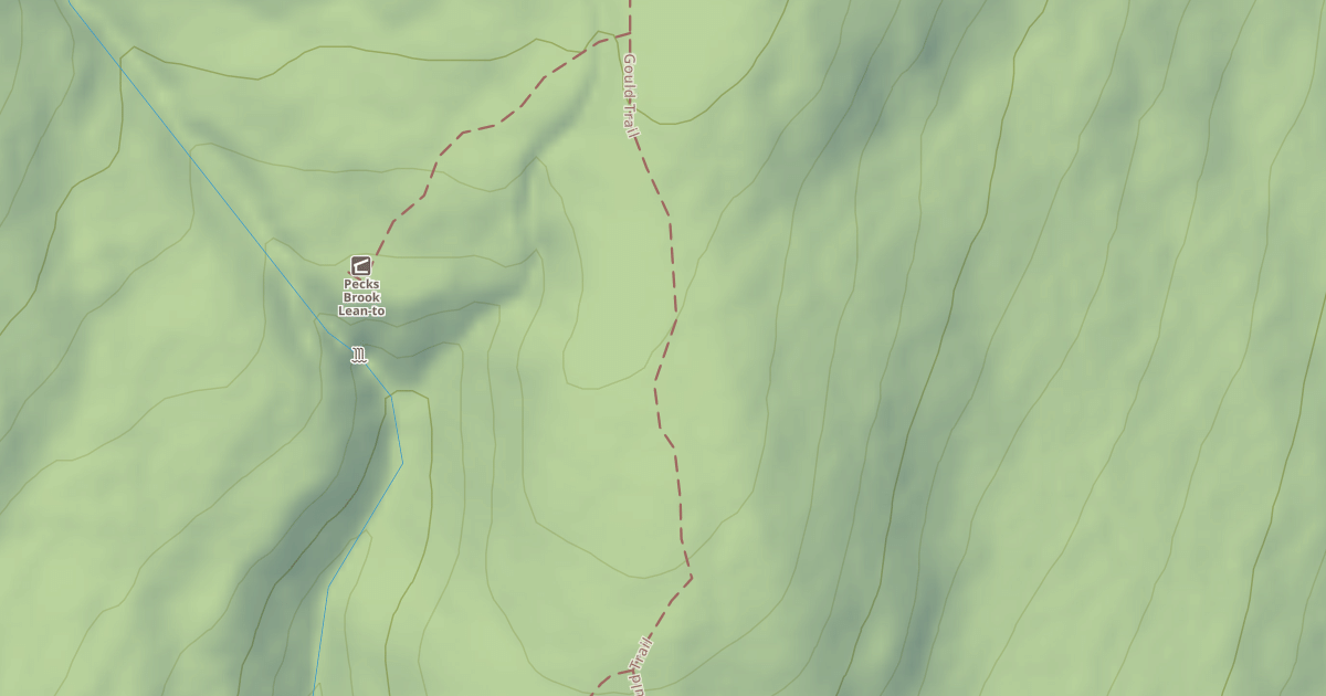 Map preview of Gould Trail