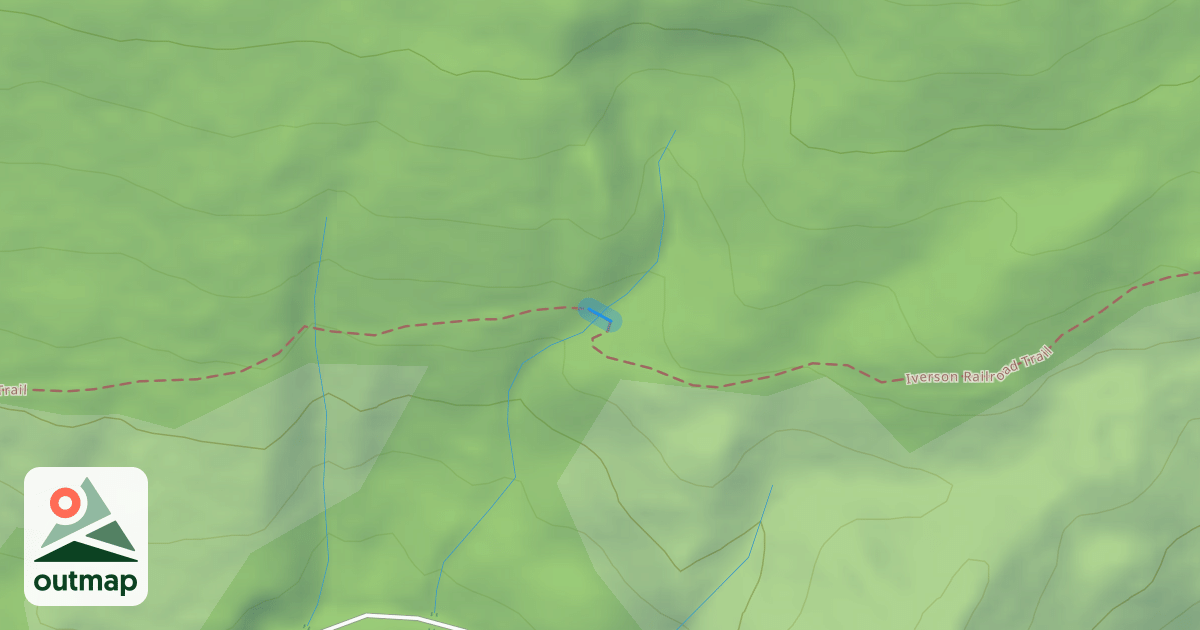 Map of Iverson Railroad Trail
