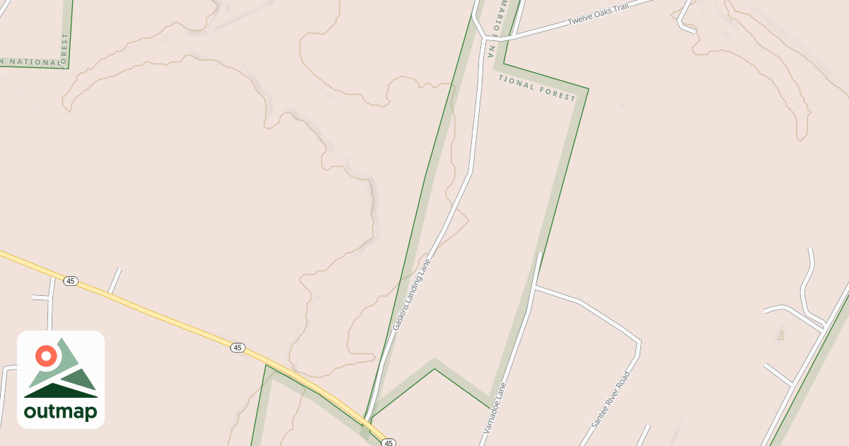 Map of MATTASSEE (CTY.GASKINS LANDING