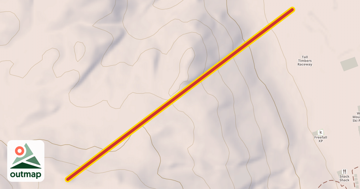 Map of Chair Lift 4