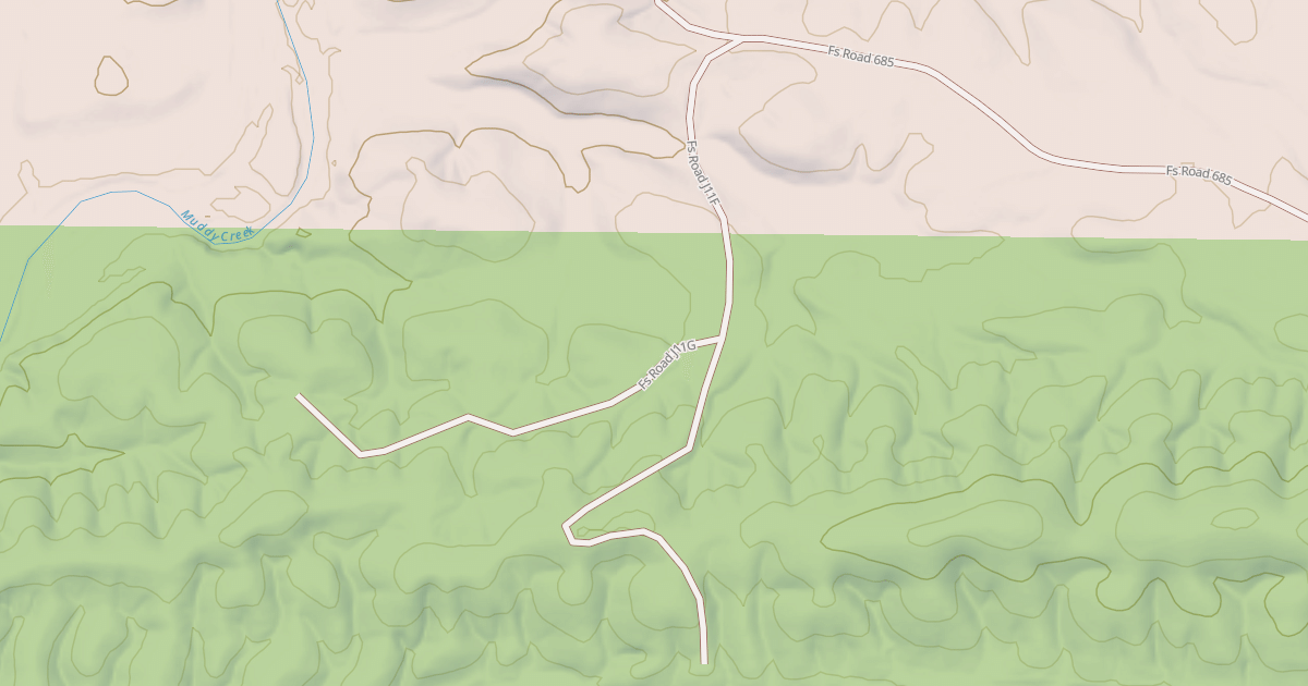 Map preview of USFS Motor Vehicle Use Map Roads {FC900B65-DB01-47E9-A0E0-2F84D739608A}