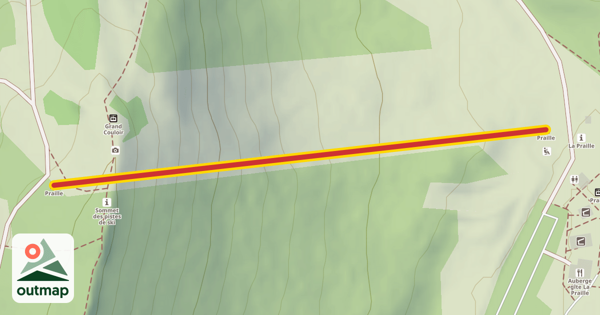 Map of Praille