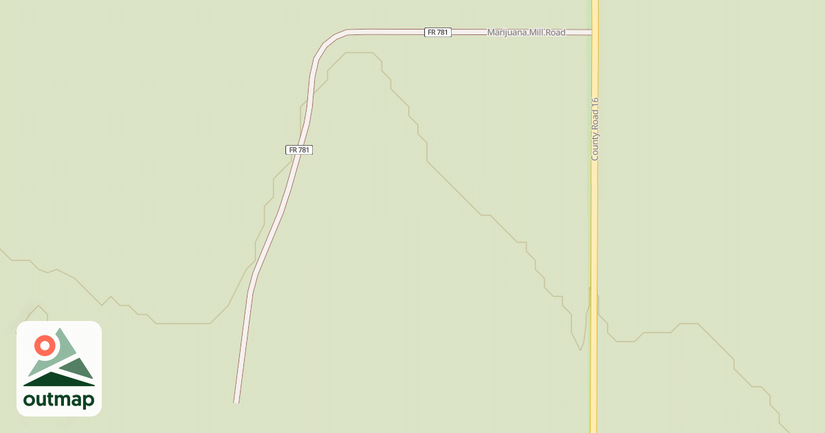 Map of MARIJUANA MILL