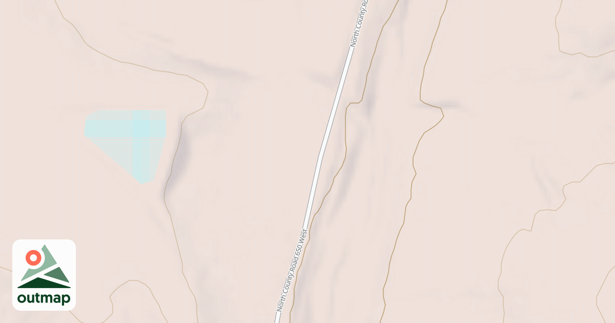 Map of MAINES POND