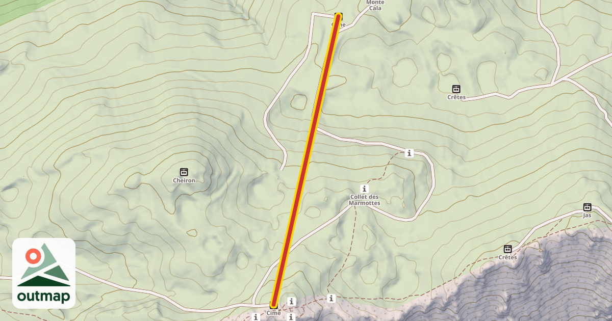 Map of Cime