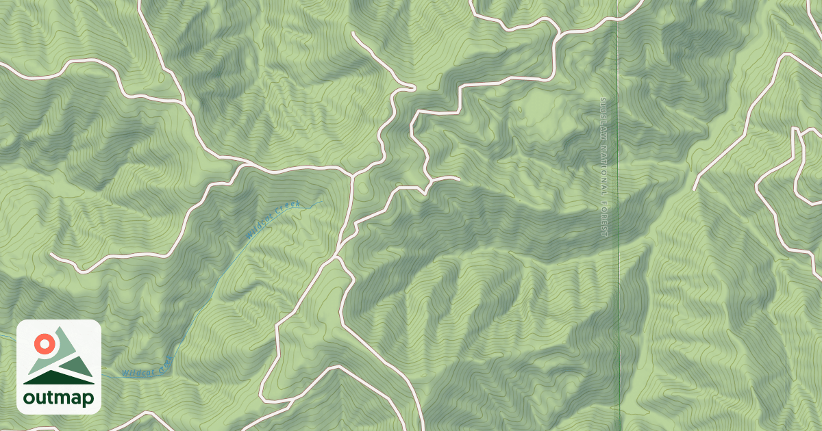 Map of PEA RIDGE