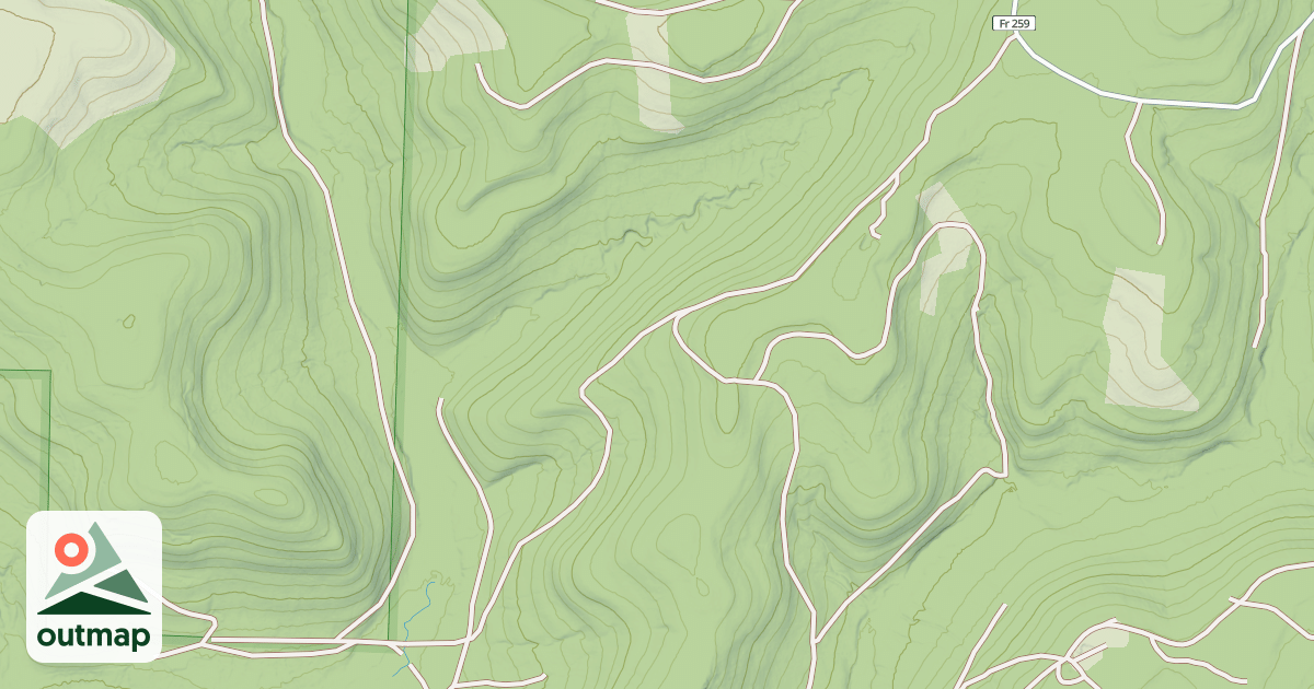 Map of FOURMILE