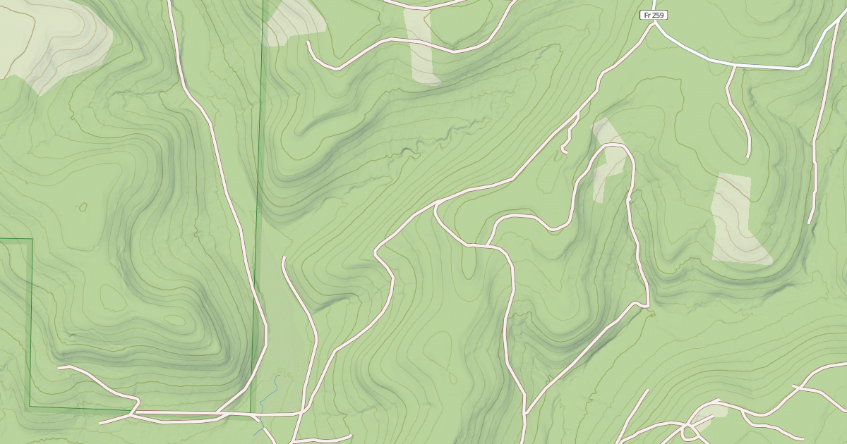 Map preview of FOURMILE
