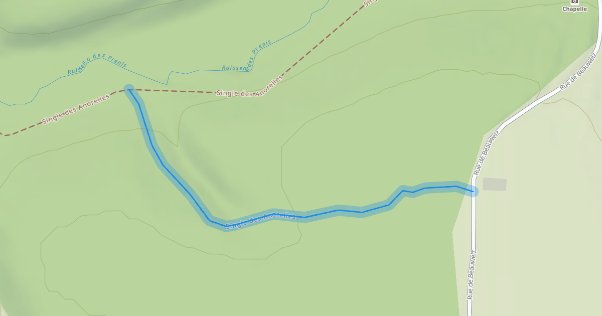 Map preview of Single des Anorelles