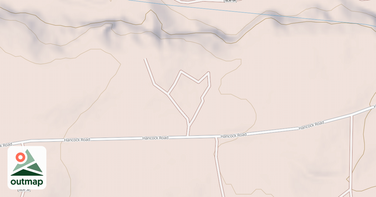 Map of BLM National GTLF Public Motorized Roads 17206246-84cd-45ef-a467-363a150cab8b