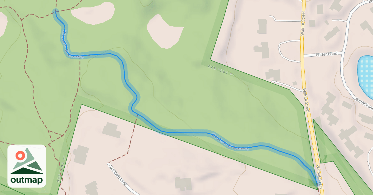Map of Western Greenway