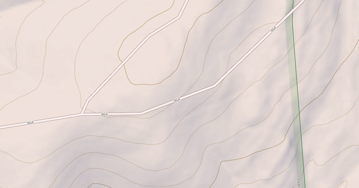 Map preview of USFS Motor Vehicle Use Map Roads {5E0512DB-CDFC-4B30-8F04-142430880B06}