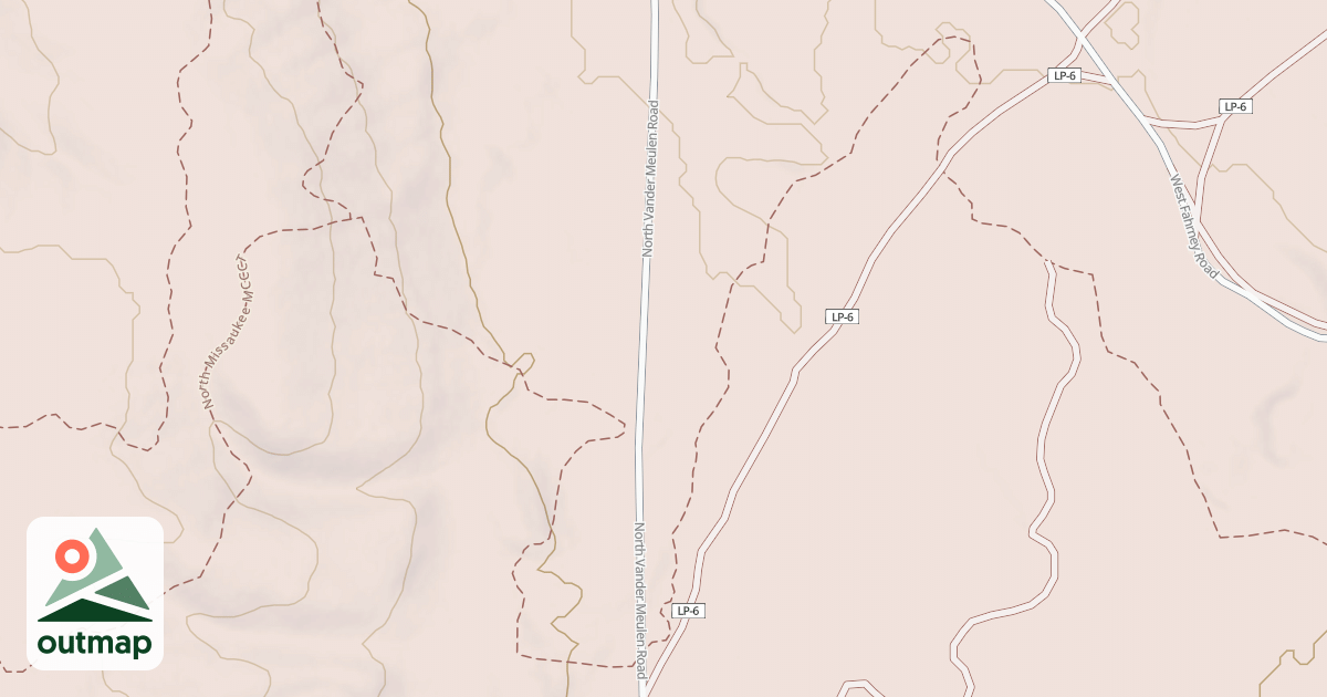 Map of North Missaukee Trail