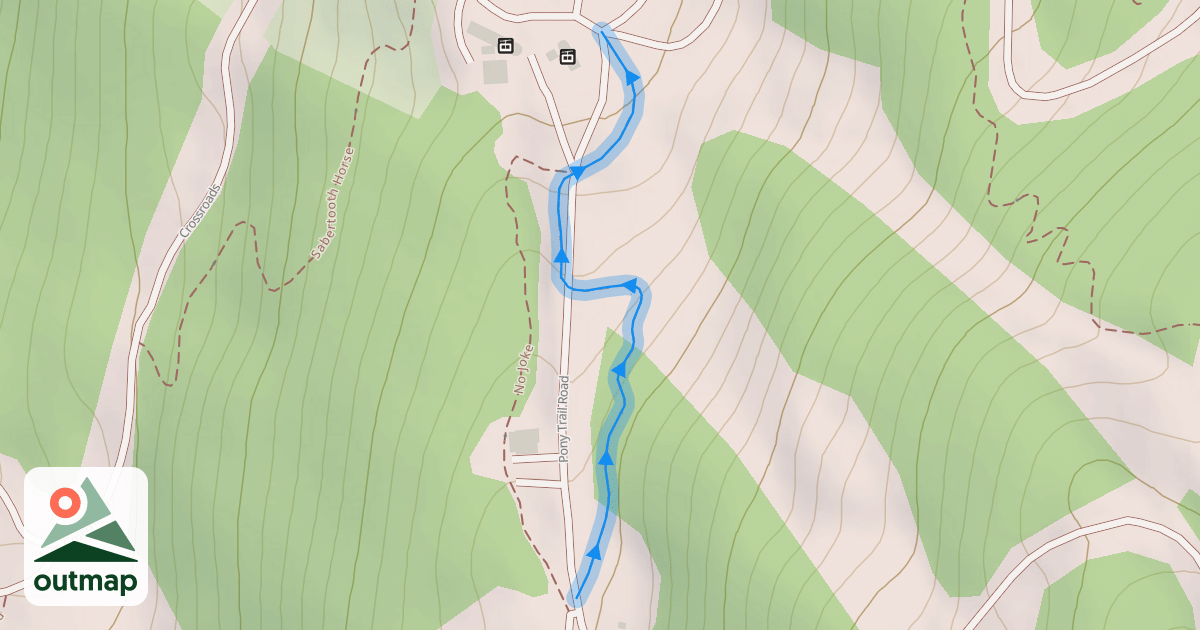 Map of Una Moss