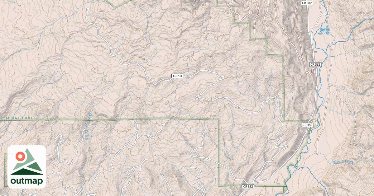 Map of PRICE LAKES