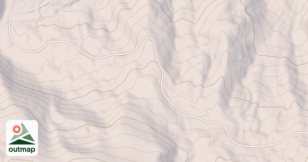 Map of COTTONWOOD CUT-ACROSS