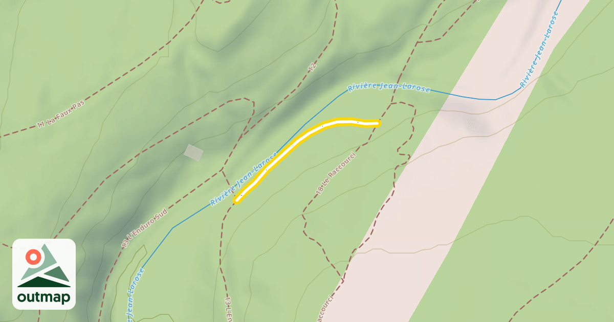 Map of 13 L'Enduro Sud