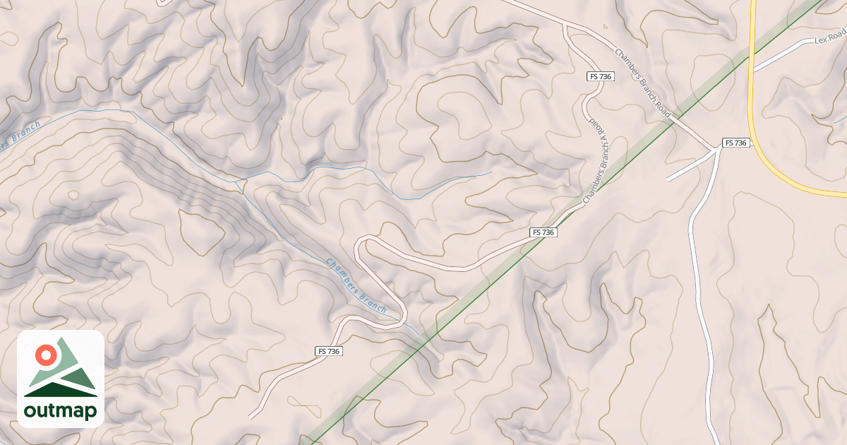 Map of CHAMBERS A