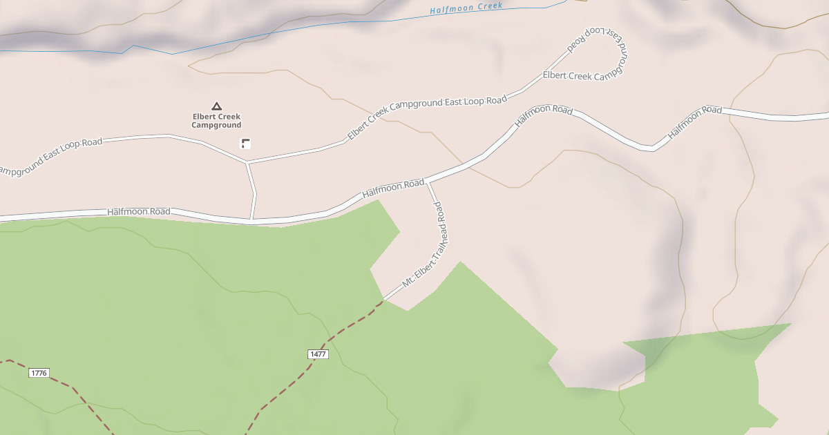 Map preview of MT. ELBERT TH