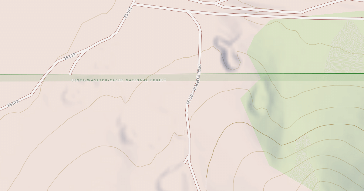 Map preview of UNK GRAVEL PIT