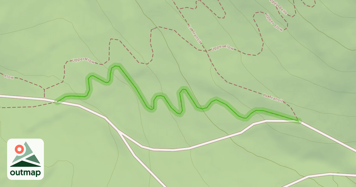 Map of L'Échappée Haut