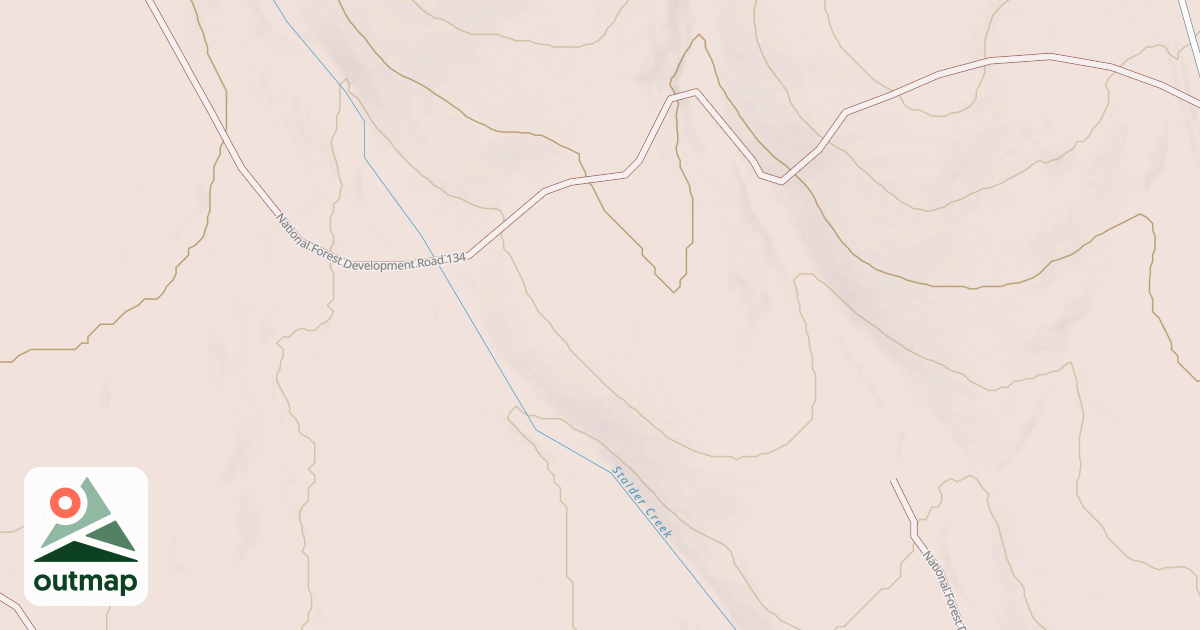 Map of USFS National Forest System Roads {2970A739-40B1-4FFD-9D92-4FA8ECF19D8A}