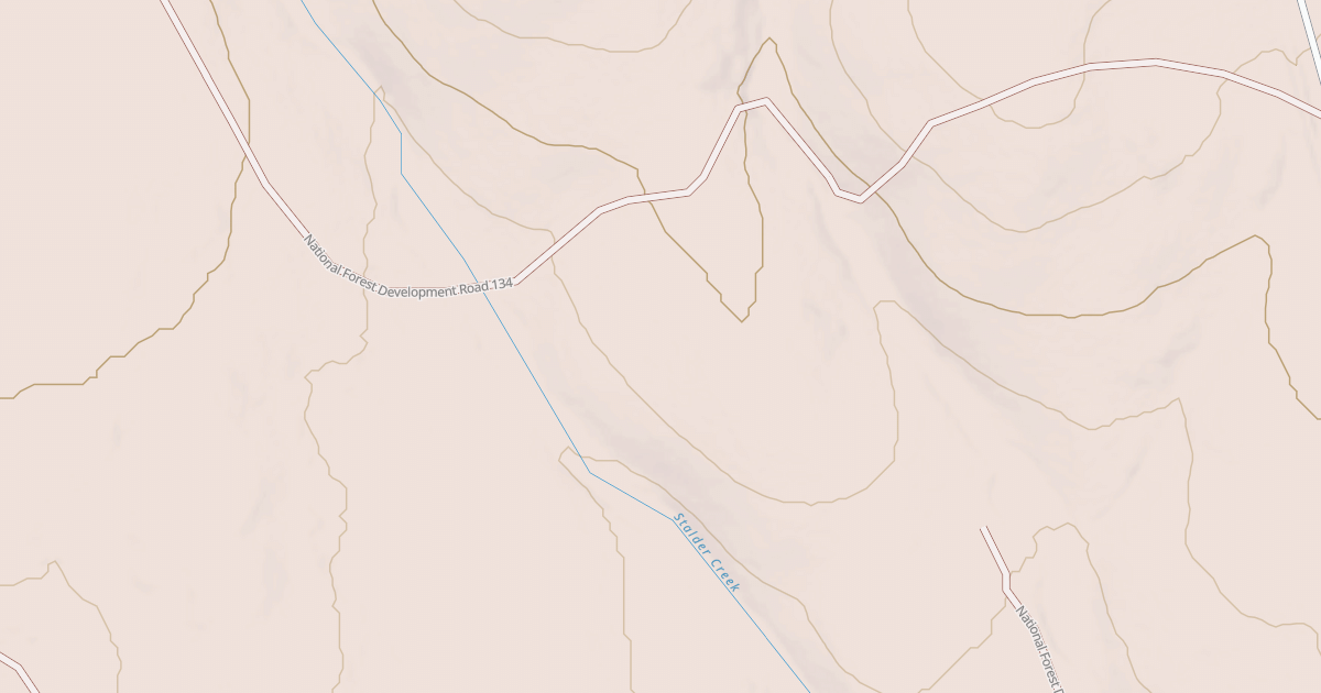 Map preview of USFS National Forest System Roads {2970A739-40B1-4FFD-9D92-4FA8ECF19D8A}