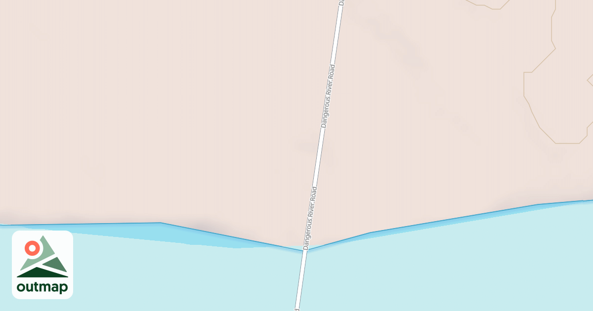 Map of DANGEROUS RIVER BOAT LAUNCH
