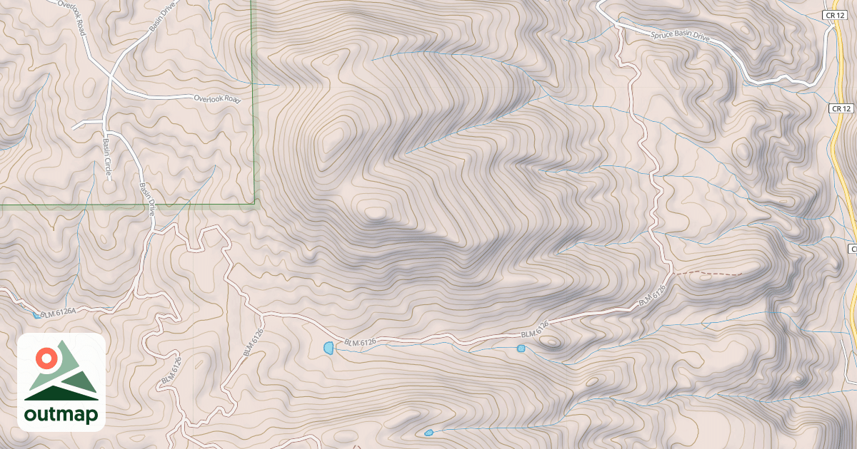 Map of BLM National GTLF Public Motorized Roads 9eff88dd-97dc-4d21-bf43-fa1499381dde