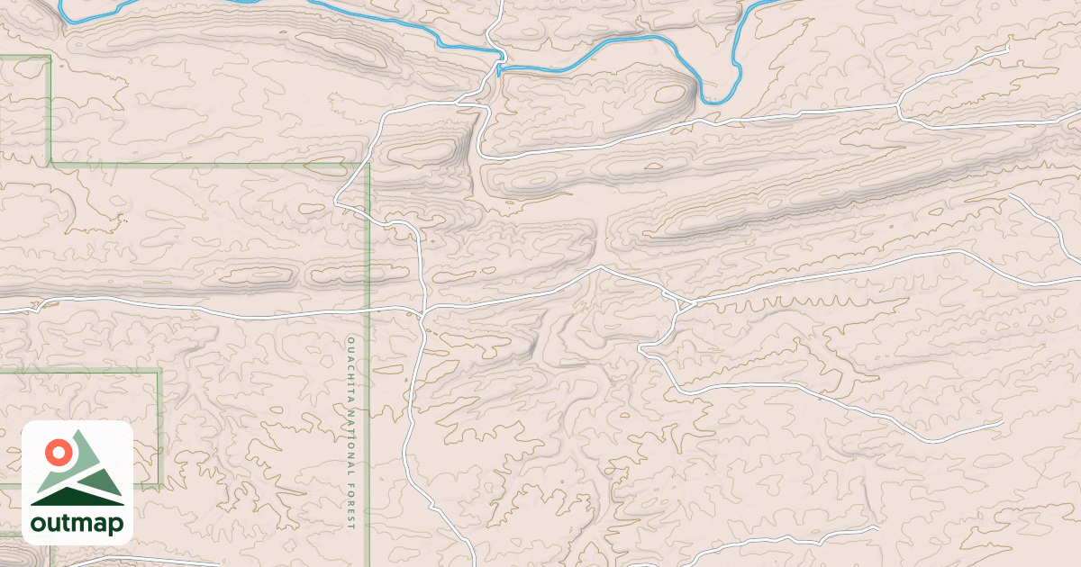 Map of USFS National Forest System Roads {33709498-5A73-4ACD-8A27-CD79E4D2DA2C}