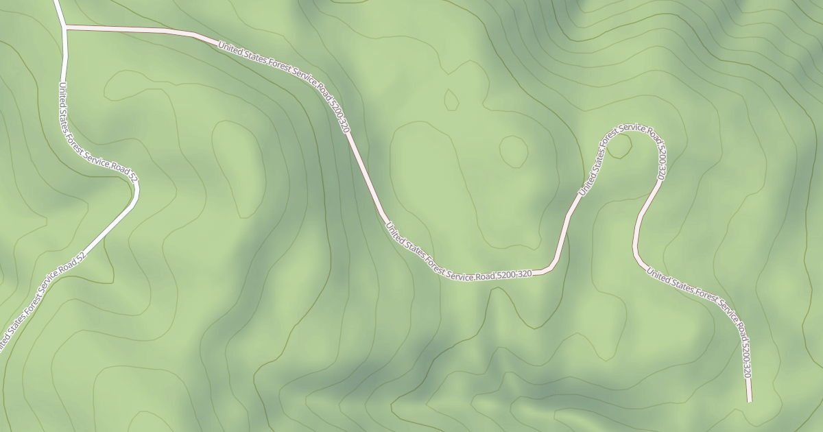 Map preview of USFS National Forest System Roads {1D337557-8036-4ACA-B70D-E1859D335FDF}