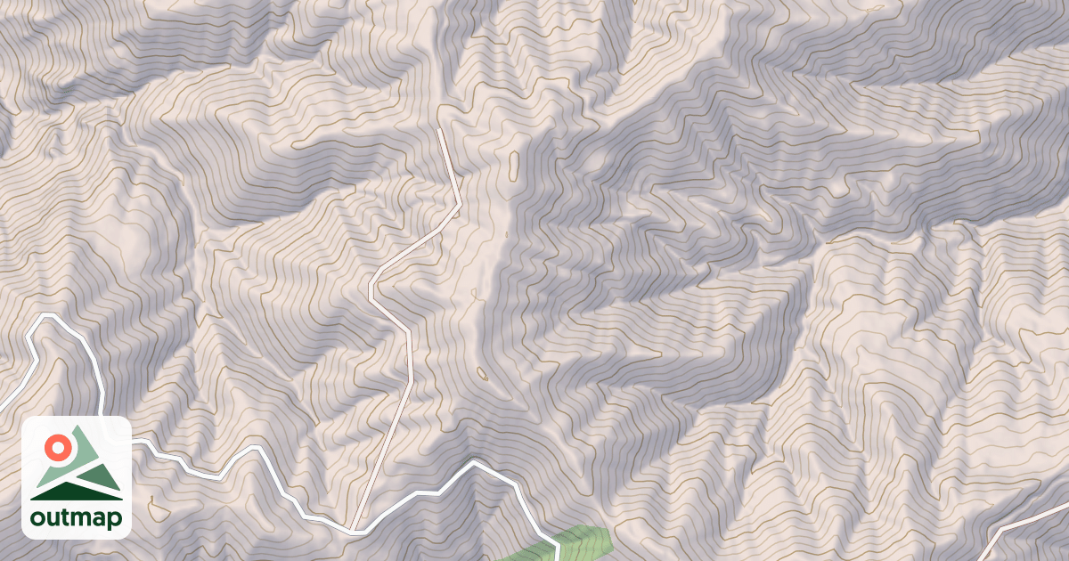 Map of EMILY FORK