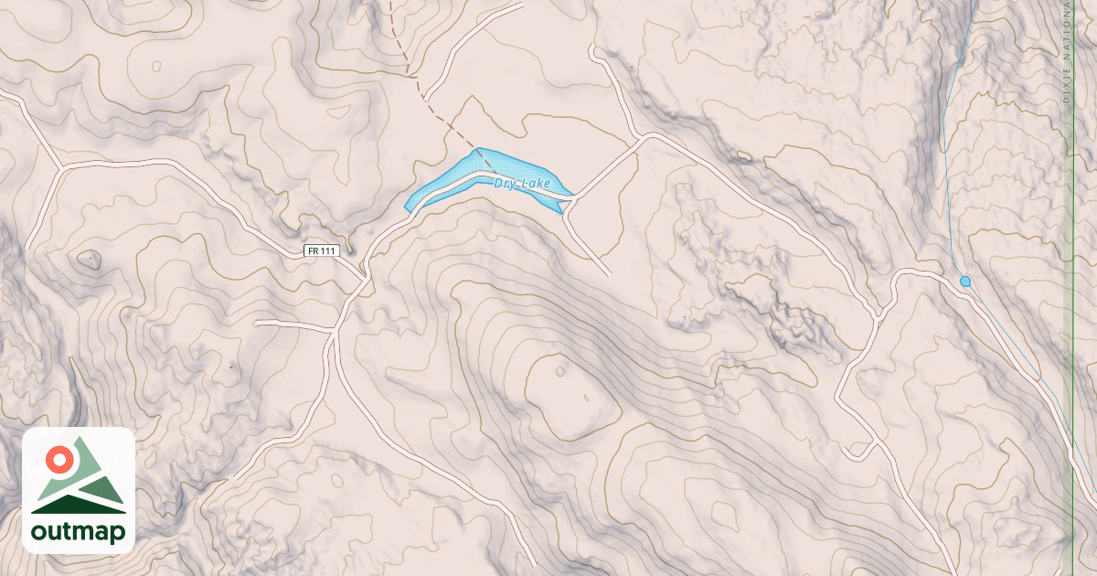 Map of USFS National Forest System Roads {6A42E86F-CB62-4505-B1B5-EEFAA28187EB}