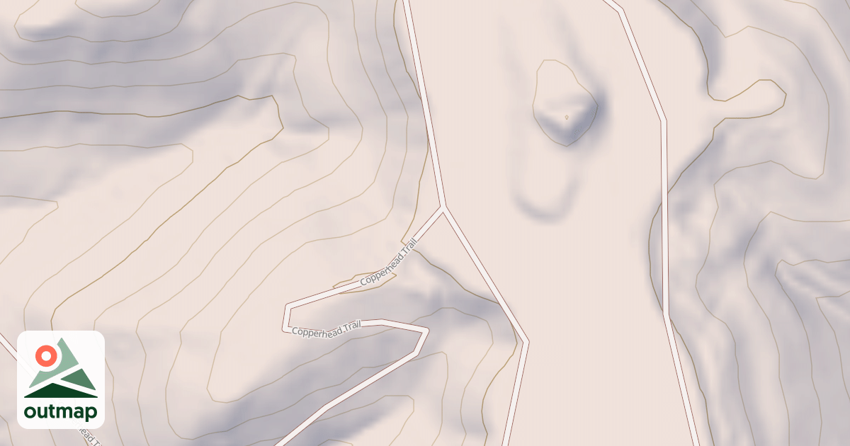 Map of Copperhead Trail