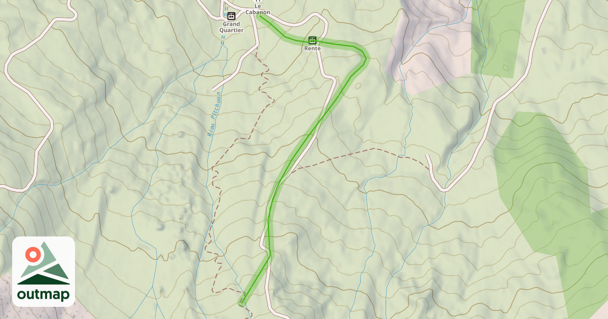 Map of Piste H