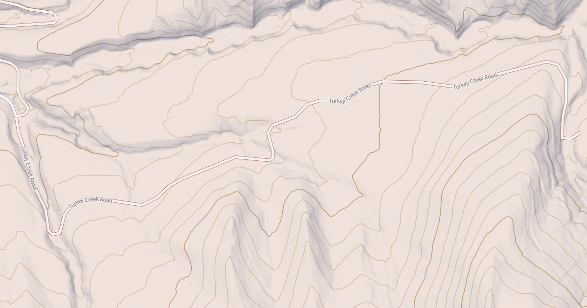 Map preview of TURKEY CREEK
