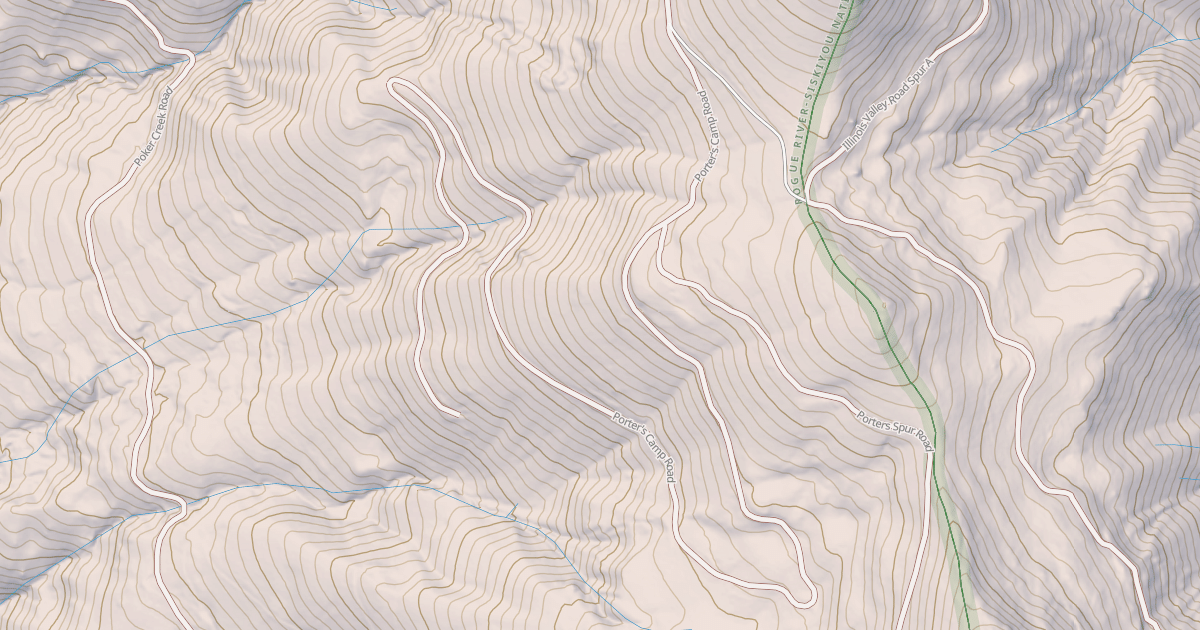 Map preview of PORTER'S CAMP