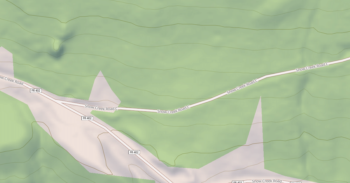 Map preview of SNOW CREEK C