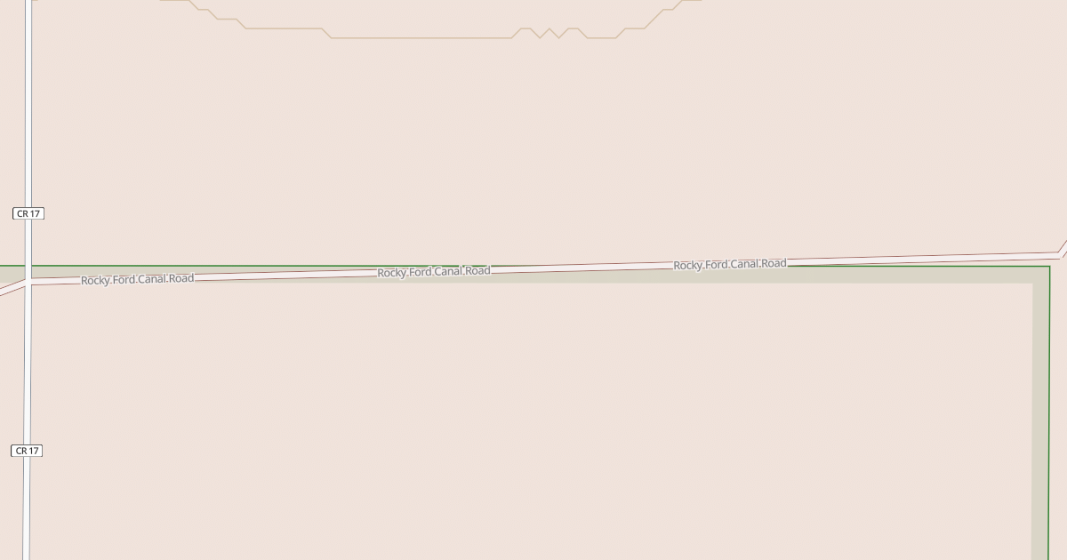 Map preview of ROCKY FORD CANAL